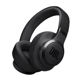 JBL Live 770NC - Black - Wireless Over-Ear Headphones with True Adaptive Noise Cancelling - Hero